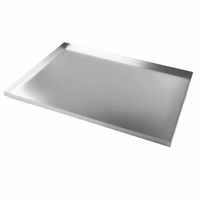 Classik Chef Aluminium 4-Sided Bakers Tray 600 x 400mm 