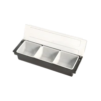 3 Compartment Condiment Dispenser
