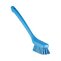 Vikan Narrow Cleaning Brush w/Long Handle - Hard Bristle (420mm)