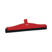 Classic Foam Floor Squeegee Fixed Neck (400mm) Red