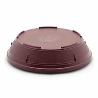 Plate Cover Insulated Burgundy