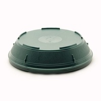 Plate Cover Insulated Green