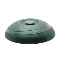 Moderne Plate Cover Insulated Green