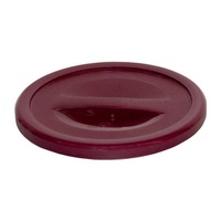 Bowl Insulated Lid Burgundy