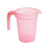 Jug Graduated (1L) - Burgundy