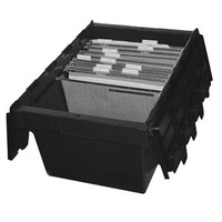 68L Recycled Security Crate with Lid