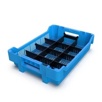 Vented Fruit Crate - With Divider