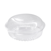 20oz Round Hinged Dome Lid Container
