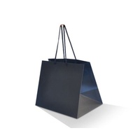 Deluxe Black Take Away Paper Bag