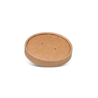 Kraft PLA Coated Lid to fit 16oz Bowl (BBP16)