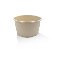 PE Coated Bamboo Paper Salad Bowl - 32oz
