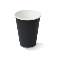 Black PE Coated SW Cup - 12oz
