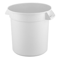 76L Round Food-Grade Bin (Natural)