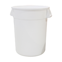 121L Round Food-Grade Bin (Natural)