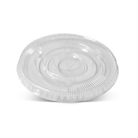 Clear PET Flat Lid (No Hole) fits 14/16/20/23oz PET Cup