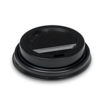 Black Plastic Lid - 4oz