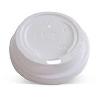 White Plastic Lid - 4oz