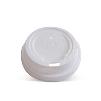 White Plastic Lid - 6/8/10oz