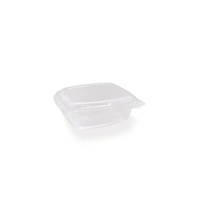 PET Hinged Rectangle container - 12oz