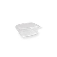 PET Hinged Rectangle container - 16oz