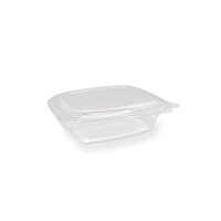 PET Hinged Rectangle container - 24oz