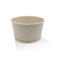 BIOPBS Coated Bamboo Ice-Cream Cup - 4oz