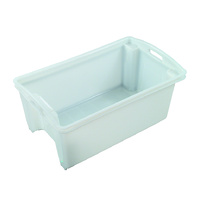 55L Nally Solid Plastic Crate with Drainage