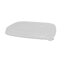 PET Lid for Rectangular Container (All Sizes)
