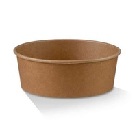 Kraft PE Coated Salad Bowl - 25oz