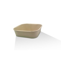 PBS Coated Bamboo Paper Square Container - 750ml