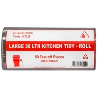 Large 36L Tidy Liners (Black)