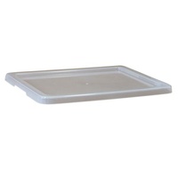 Lid to suit MP5 Food Grade Plastic Crate - Clear