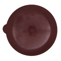 Soup and Salad Bowl Drop in Lid Burgundy