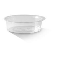Clear PET 4oz Lid Insert - Fits 14/16/20/23oz PET Cup
