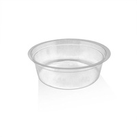 Clear PET 5oz Lid Insert - Fits 14/16/20/23oz PET Cup