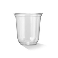 Clear PET U Shaped Cup - 10oz/300ml
