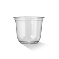 Clear PET U Shaped Cup - 9oz/275ml
