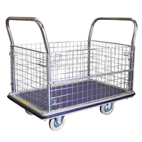 Single Deck Caged Platform Trolley (1170x790mm)