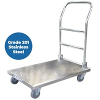 Grade 201 SS Platform Trolley (820 x 515mm)