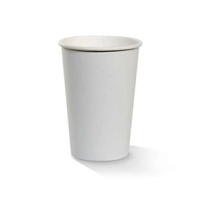 White PE Coated SW Cup - 10oz