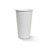 White PE Coated SW Cup - 16oz