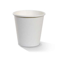 White PE Coated SW Cup - 8oz