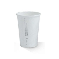White PLA Coated SW Cup - 10oz