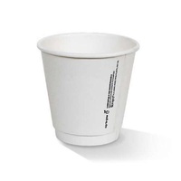 White PLA Coated DW Cup - *8oz