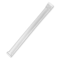 White Paper Bubble Tea Straw - Individually Wrapped