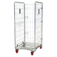 3 Sided Roll Cage with 1 Full Door – A-Base