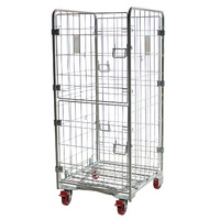 4 Sided Roll Cage with 2 Half Doors + 1 Full Door - A Base