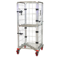 4 Sided Roll Cage with 2 Half Doors + 1 Full Door - Z Base