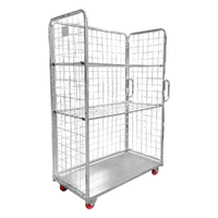 3 Tier Open Front Cage Trolley