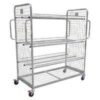4 Tier Cage Picking Trolley